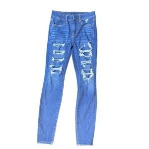 American eagle ripped jeans
